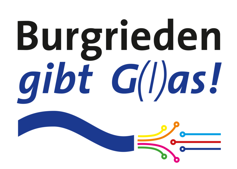 Logo Burgrieden gibt G(l)as