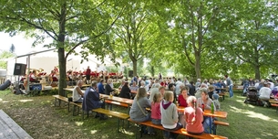 Die Gartenfeste der Musikkapellen Burgrieden und Rot erfreuen sich großer Beliebtheit